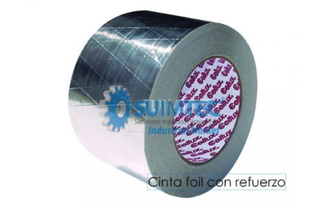 Cinta Foil Aluminio con Refuerzo 